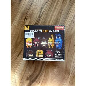 TOKMOC Five Nights at Freddy's Building Blocks Set FNAF Figures Collectible 5 Pa